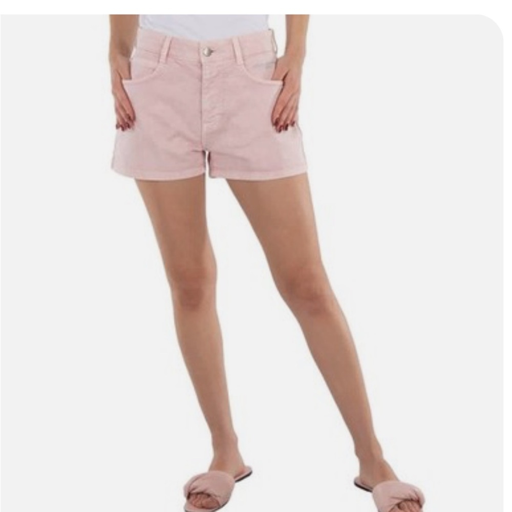 Stella McCartney Shorts -  Blush Pink Denim Mid-rise NWT